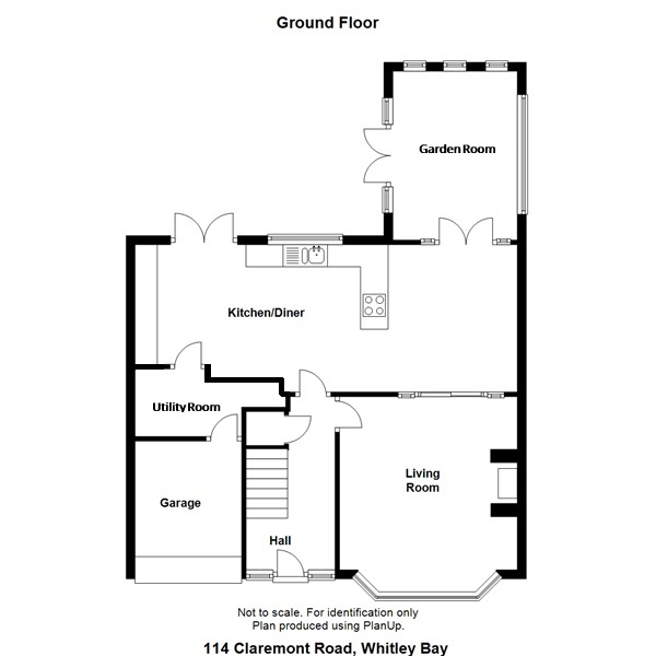 Claremont Road,
Whitley Lodge,
NE26 3TX floorplan