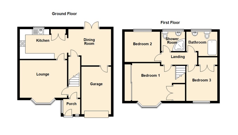 Chatsworth Gardens,
West Monkseaton,
NE25 9DP floorplan