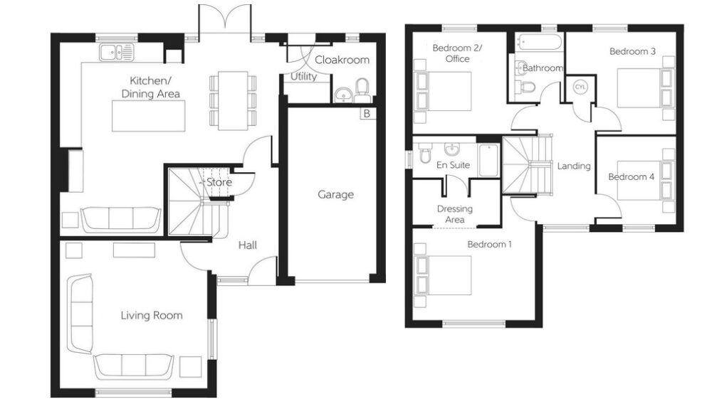 Pedlars Close,
Holystone Park,
NE27 0NY floorplan