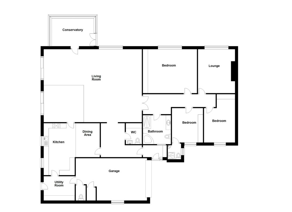 Woodland Close,
Earsdon,
NE25 9LL floorplan