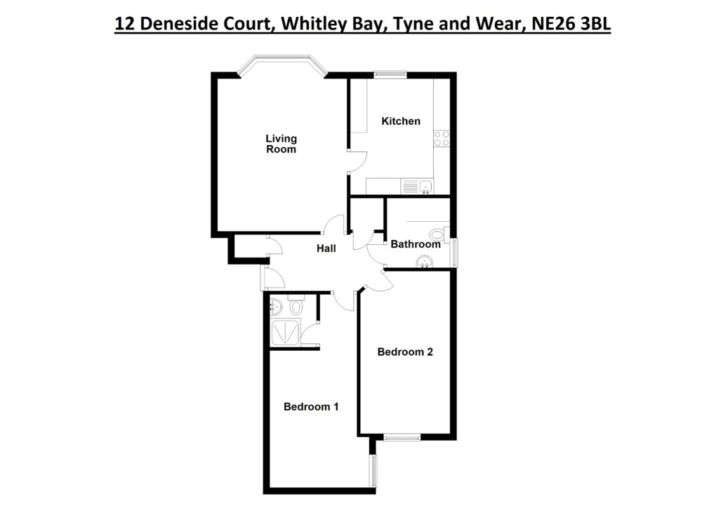 Deneside Court,
Whitley Lodge,
NE26 3BL floorplan